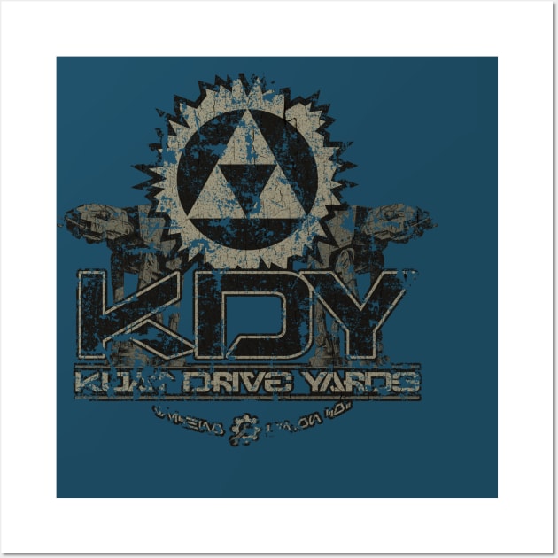 Kuat Drive Yards - Vintage Wall Art by JCD666